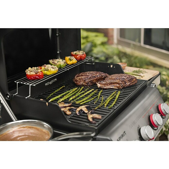 Weber Gasgrill Spirit E-335 GBS (Grillfläche (B x T): 52 x 44 cm, 9,1 kW, Anzahl Brenner: 3 Stk.) | BAUHAUS
