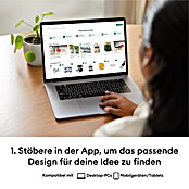 Cricut Schneideplotter Explore 4 (Muschelweiß, Bluetooth, Schnittbreite: 29,7 cm, Schnittlänge: 3,6 m) | BAUHAUS