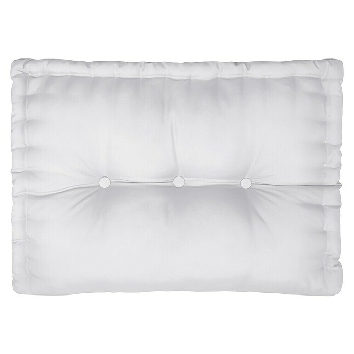 Cojín para respaldo de palet water resist (L x An x Al: 60 x 40 x 10 cm, Gris, 100% poliéster) | BAUHAUS