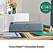 Cricut Maker Plotter de corte Maker 4 Essentials-Bundle (Gris/ Verde, Bluetooth, Ancho de corte: 29,7 cm, Longitud de corte: 3,6 m) | BAUHAUS