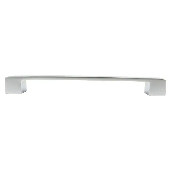 Rei Möbelgriff - Lochabstand: 192 mm, Aluminium, Aluminium, L x B x H: 225 x 23 x 25 mm - Schlanker, silberfarbener Griff für Schränke und Schubladen.