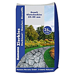 Hamann Mercatus Granitkiesel (Grau, Körnung: 25 mm - 40 mm, 25 kg)