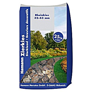 Hamann Mercatus Kies (Natur, Körnung: 32 mm - 63 mm, 25 kg)