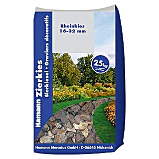 Hamann Mercatus Kies (Natur, Körnung: 16 mm - 32 mm, 25 kg)