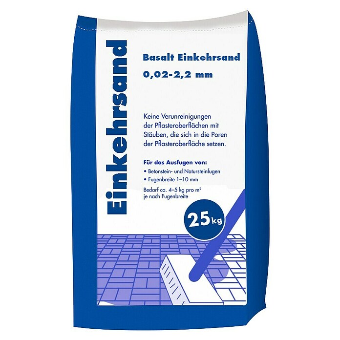 Hamann Mercatus Fugensand Einkehrsand (Basalt, Fugenbreite: 1 mm - 10 mm, 25 kg) | BAUHAUS