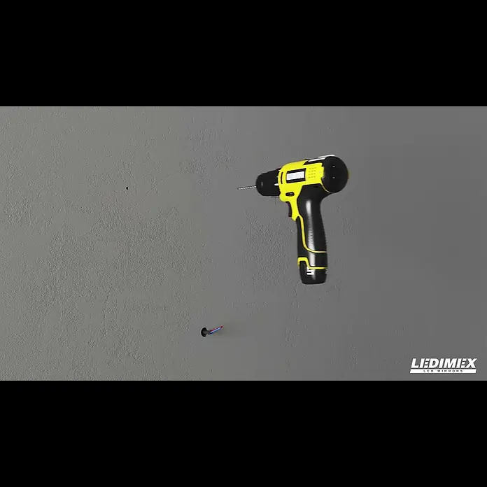 LedImex Espejo con luz Lisboa - Diámetro: 70 cm, Sensor, Función antivaho - Instrucciones montaje espejos redondos
