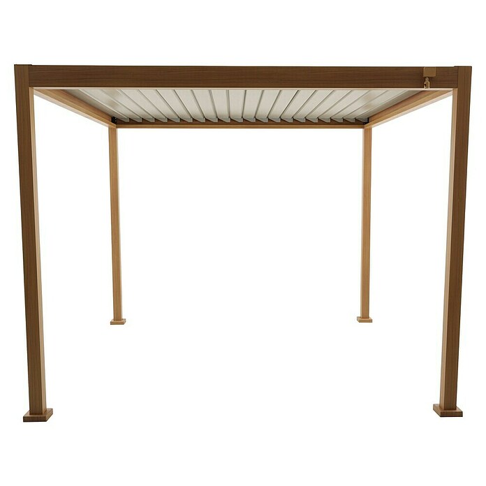 Pérgola Lanzarote (An x Pr: 294 x 294 cm, Color del armazón: Arena/Blanco, Aluminio) | BAUHAUS