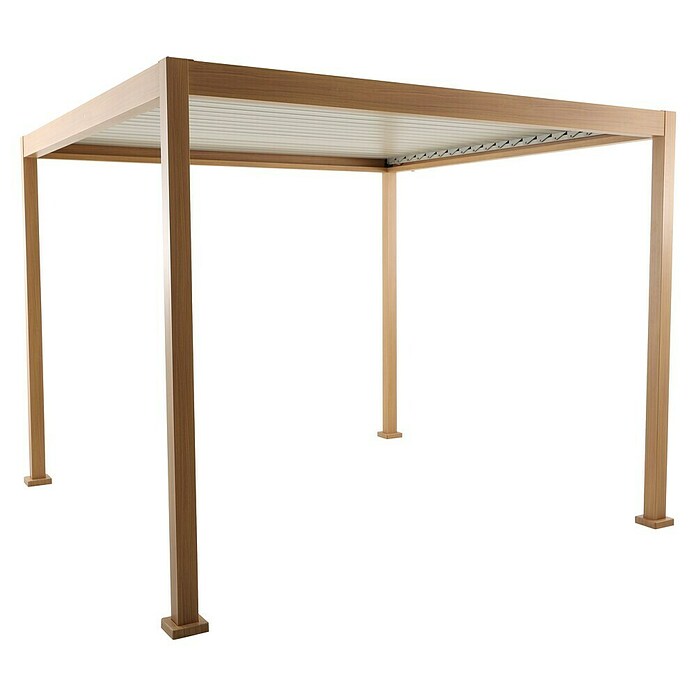 Pérgola Lanzarote (An x Pr: 294 x 294 cm, Color del armazón: Arena/Blanco, Aluminio) | BAUHAUS