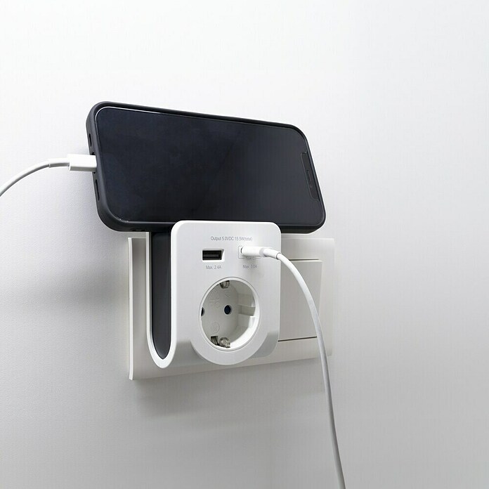REV Međuutičnica  (2 USB priključka, Broj šuko utičnica: 1 Kom.) | BAUHAUS