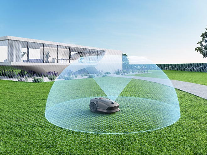 Mähroboter mit Lasertechnologie Funktionsweise