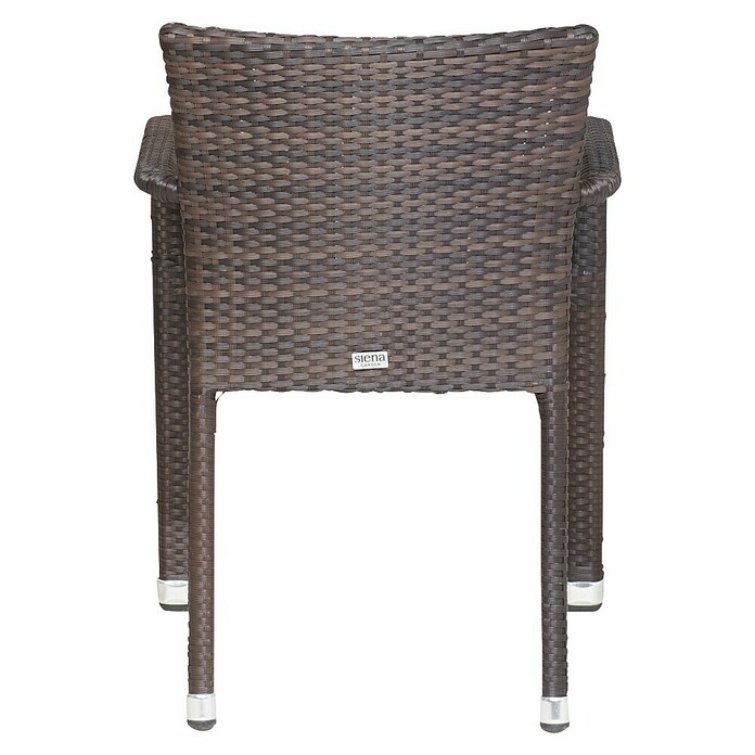 Gardamo Stapelstuhl Minas im Set (2 Stk., 100% Polyethylen, Maron, B x T x H: 56 x 60 x 83 cm) | BAUHAUS