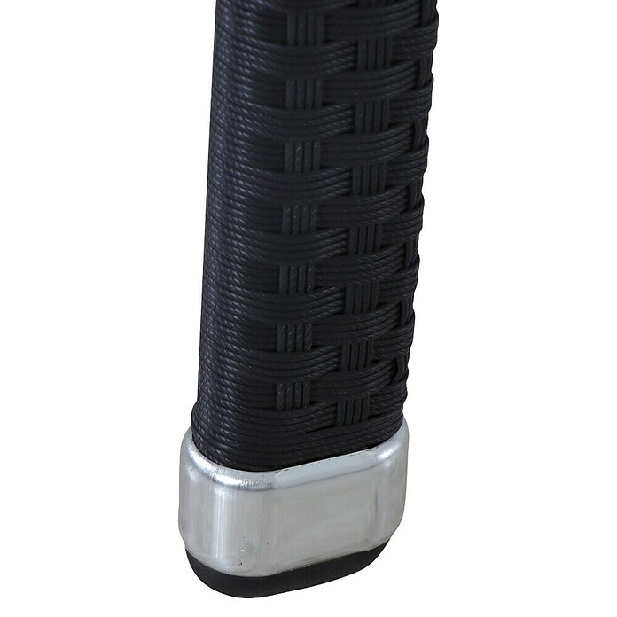 Gardamo Stapelstuhl Minas im Set (2 Stk., 100% Polyethylen, Schwarz, B x T x H: 56 x 60 x 83 cm) | BAUHAUS