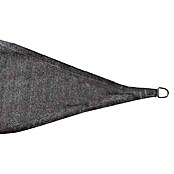 Siena Garden Sonnensegel Solino inkl. Zubehör-Set (L x B: 500 x 500 cm, Grau, Dreieckig) | BAUHAUS