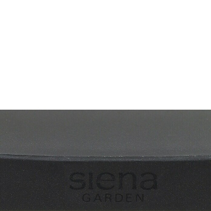 Siena Garden Urban Lights Gartenmöbel-Set Lane Sessel/Sola Tisch (5 -tlg., Polypropylen, Hochdruck-Schichtpressstoff (HPL), Anthrazit, Stapelbar) | BAUHAUS