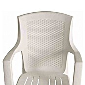 Stapelstuhl Eden Set (2 Stk., Stapelbar, Weiß, B x T x H: 55 x 46 x 91 cm) | BAUHAUS
