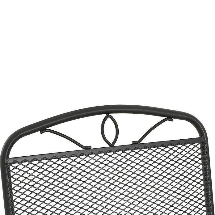 Siena Garden Gartenstuhl-Set Elda (4 Stk., Stapelbar, Anthrazit, B x T x H: 46,5 x 75 x 94 cm) | BAUHAUS