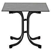 Siena Garden Urban Lights Gartenmöbel-Set District Sessel/Sola Tisch (Tisch (L x B x H): 80 x 80 x 70 cm, Sessel (L x B x H): 50 x 60 x 81 cm, 5 -tlg., Polypropylen, Grau/Anthrazit, Stapelbar) | BAUHAUS