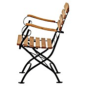 Siena Garden Klappstuhl Peru (Robinienholz, Klappbar, Natur, Anthrazit, B x T x H: 60 x 57 x 87 cm) | BAUHAUS
