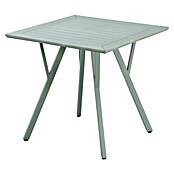 Sunfun Vrtna miza  (Do x Š x V: 80 x 80 x 75 cm, Polipropilen, Prašno barvano jeklo, Zelena) | 8260 - Tische Kst | ICAA - Sommermöbel Tische | ICA - Sommermöbel | IC - Freizeit im Garten | I - Stadtgarten | BAUHAUS