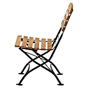 Siena Garden Klappstuhl Peru (Robinienholz, Klappbar, Natur, Anthrazit, B x T x H: 60 x 43 x 87 cm) | BAUHAUS