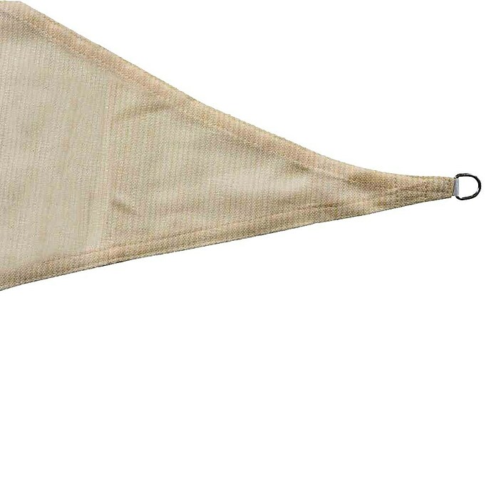 Siena Garden Sonnensegel Solino inkl. Zubehör-Set (L x B: 360 x 360 cm, Ecru, Dreieckig) | BAUHAUS