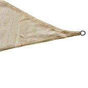 Siena Garden Sonnensegel Solino inkl. Zubehör-Set (L x B: 360 x 360 cm, Ecru, Dreieckig) | BAUHAUS