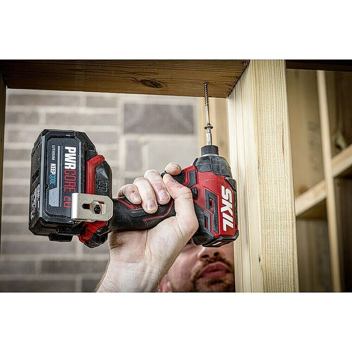Skil PWRCore 20V Accuslagschroevendraaier + Gratis Accu Compressor (20 V, Excl. accu, 250 Nm) | BAUHAUS