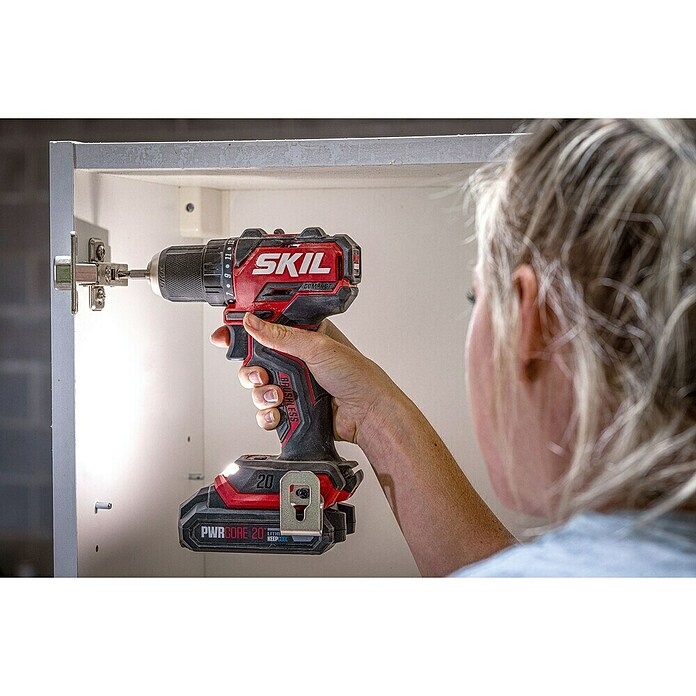 Skil PWRCore 20V Accu-klopboormachine 3075 HB (20 V, 2 accu's, 60 Nm) | BAUHAUS