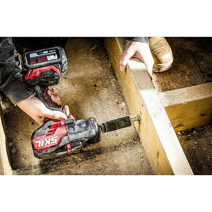 Skil PWRCore 20V Accuslagschroevendraaier + Gratis Accu Compressor (20 V, Excl. accu) | BAUHAUS