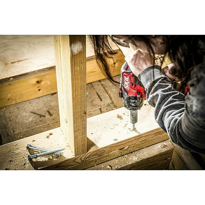 Skil PWRCore 20V Accuslagschroevendraaier + Gratis Accu Compressor (20 V, Excl. accu) | BAUHAUS