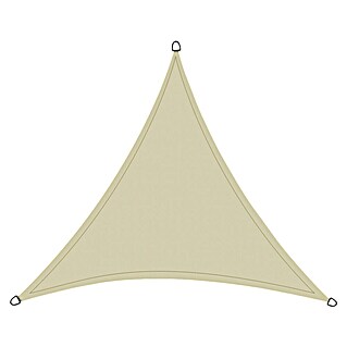 Siena Garden Sonnensegel Solino inkl. Zubehör-Set (L x B: 500 x 500 cm, Ecru, Dreieckig)