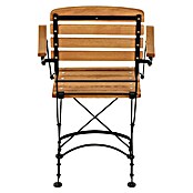 Siena Garden Klappstuhl Peru (Robinienholz, Klappbar, Natur, Anthrazit, B x T x H: 60 x 57 x 87 cm) | BAUHAUS