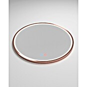 LedImex Espejo con luz LED Paris (Diámetro: 60 cm, Sensor, Oro rosa) | BAUHAUS