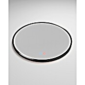 LedImex Espejo con luz LED Paris (Diámetro: 60 cm, Sensor, Negro) | BAUHAUS