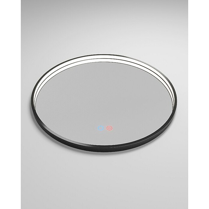 LedImex Espejo con luz LED Nepal (Diámetro: 60 cm, Sensor, Función antivaho) | BAUHAUS