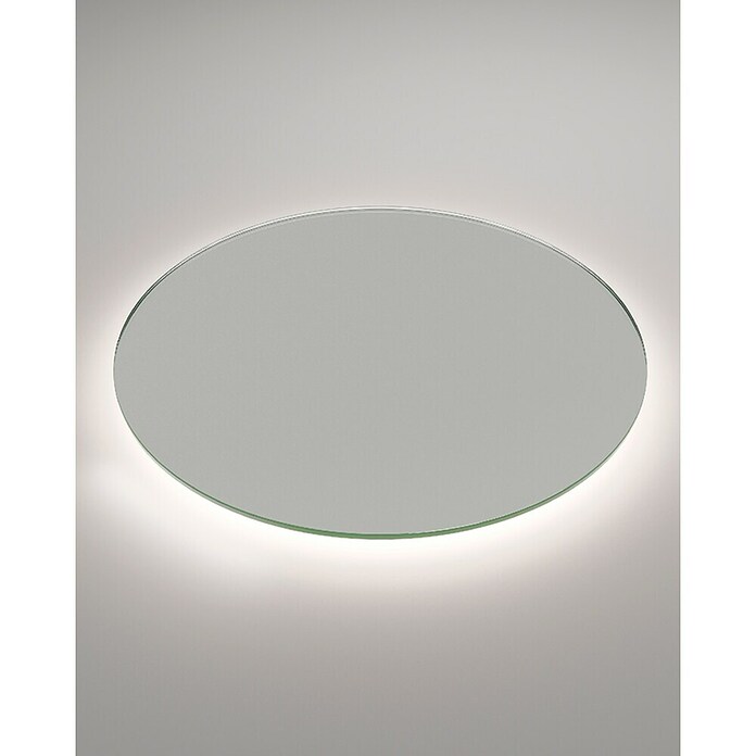 LedImex Espejo con luz LED Oporto (Diámetro: 70 cm, 3.000 K) | BAUHAUS