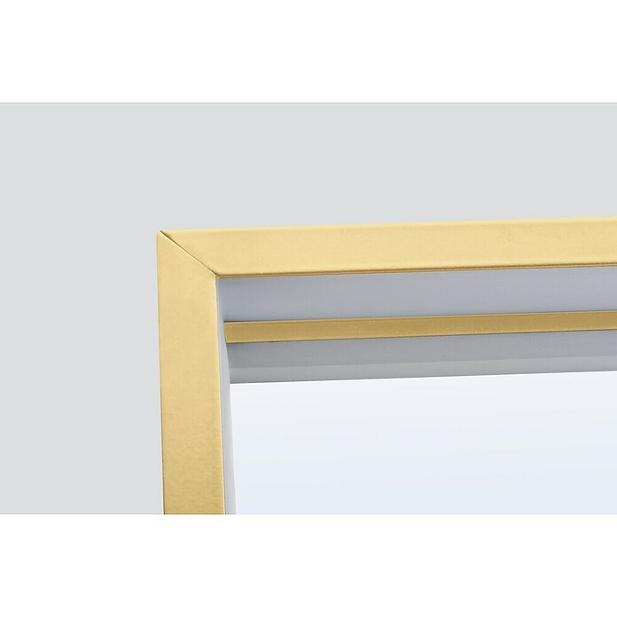 LedImex Espejo con luz LED Ability (100 x 80 cm, Oro) | BAUHAUS