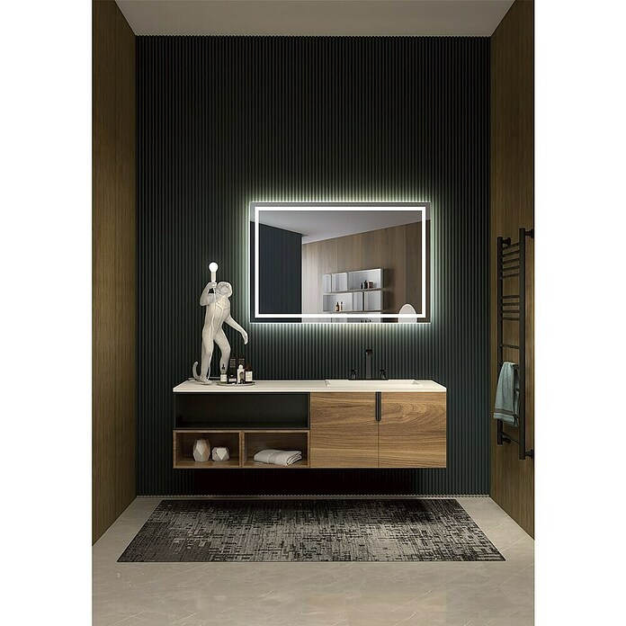 LedImex Espejo con luz LED Francia (60 x 80 cm) | BAUHAUS