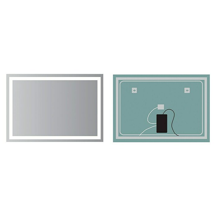 LedImex Espejo con luz LED Francia (60 x 80 cm) | BAUHAUS
