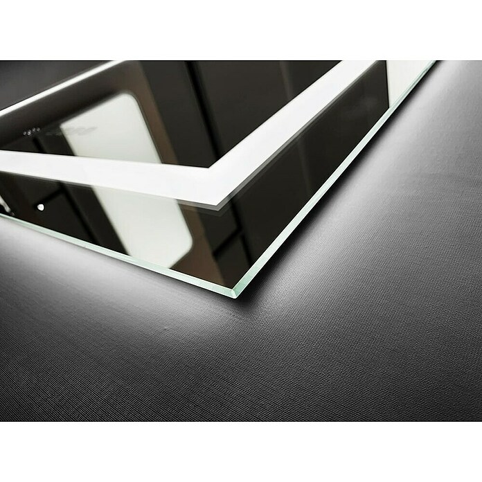 LedImex Espejo con luz LED Holanda (70 x 80 cm, Sensor, Función antivaho) | BAUHAUS