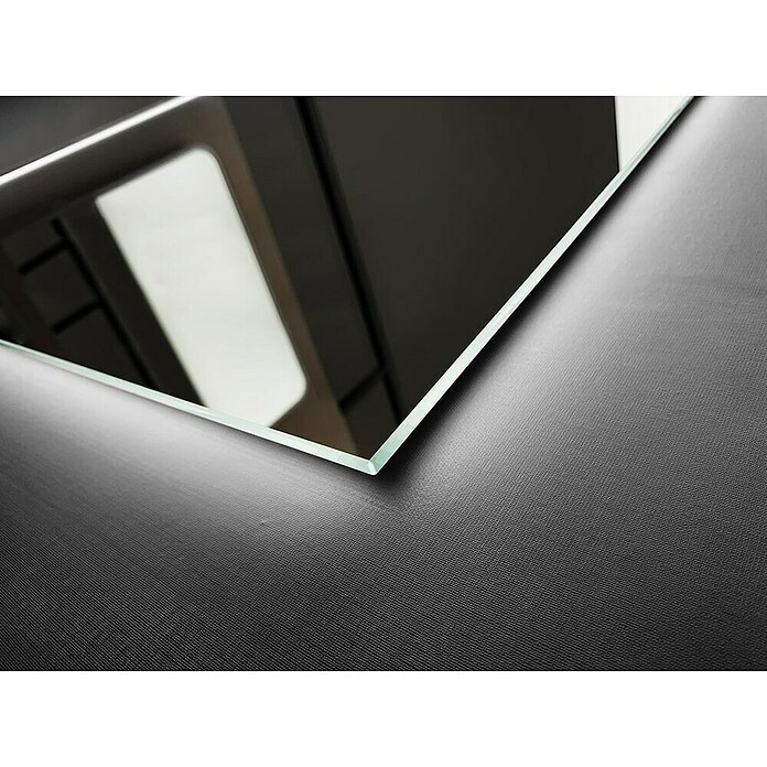 LedImex Espejo con luz LED Italia (90 x 80 cm, Sensor, Función antivaho) | BAUHAUS
