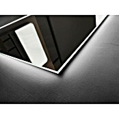 LedImex Espejo con luz LED Italia (90 x 80 cm, Sensor, Función antivaho) | BAUHAUS