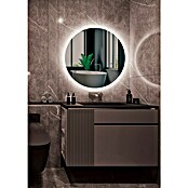 LedImex Espejo con luz LED Lisboa (Diámetro: 100 cm, Sensor, Función antivaho) | BAUHAUS
