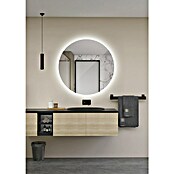 LedImex Espejo con luz LED Lisboa (Diámetro: 100 cm, Sensor, Función antivaho) | BAUHAUS