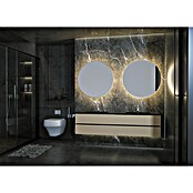 LedImex Espejo con luz LED Oporto (Diámetro: 70 cm, 3.000 K) | BAUHAUS