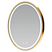 LedImex Espejo con luz LED Paris (Diámetro: 60 cm, Sensor, Oro rosa) | BAUHAUS