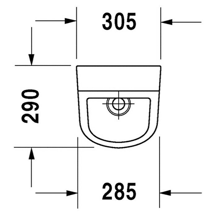 Duravit D-Code UrinalUnbeschichtet, Zulauf: Hinten, Absaugspülung, Farbe: Weiß, Ohne Zielobjekt Unknown
