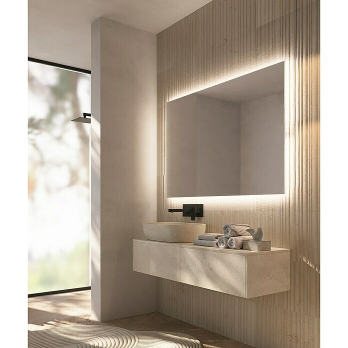 LedImex Espejo con luz LED Suecia (120 x 80 cm) | BAUHAUS