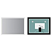 LedImex Espejo con luz LED Suiza (140 x 50 cm, Sensor, Función antivaho) | BAUHAUS