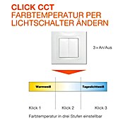 Ledvance Orbis Plafón LED redondo (22 W, Ø x Al: 30 x 3 cm, Blanco, Blanco cálido, Redondo) | BAUHAUS